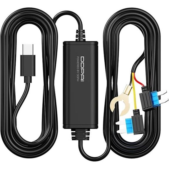 DDPAI Dash Cam Hardwire Kit (10Ft Type-C USB)