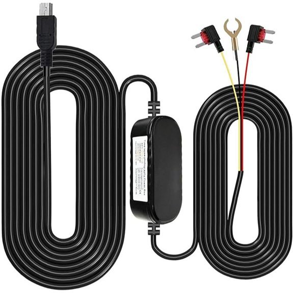 Mini USB Port Dash Cam Hardwire Kit