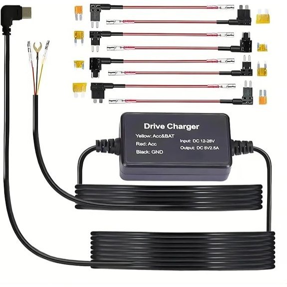 Hardwire Kit for Dash Cam with Parking Monitoring
