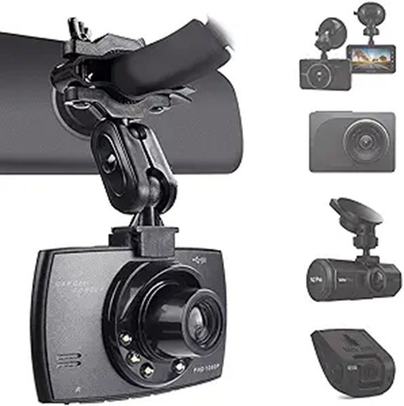 Sportway S60 Dash Cam Mirror Mount with Joints Kit