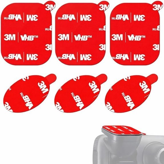Nextbase Dash Cam Adhesive Mount Pads (6-Pack)