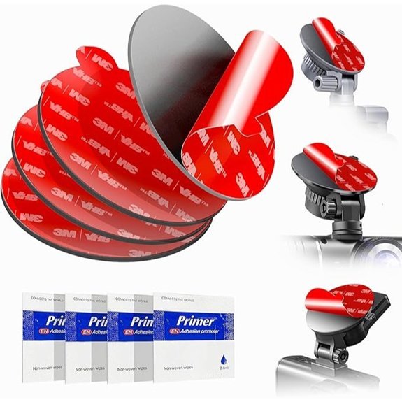 Double-Sided Adhesive Pads for Dash Cam Mount