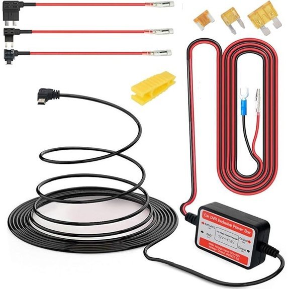 Dash Cam Hardwire Kit with Low Voltage Protection