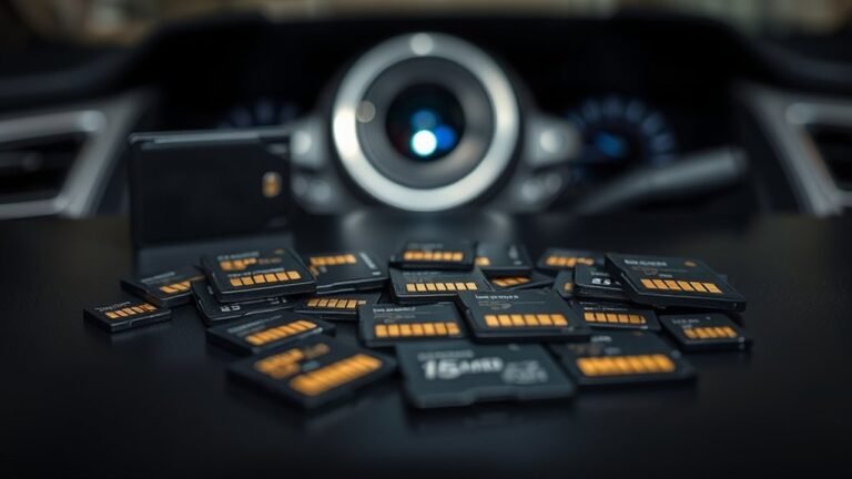 dash cam sd card capacity