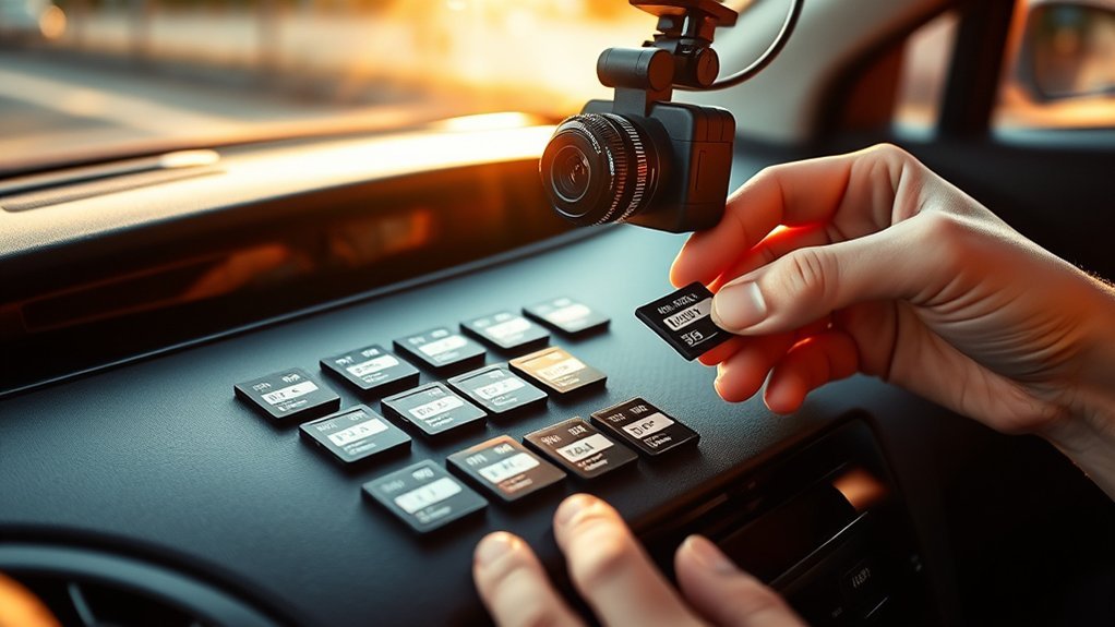dash cam sd card maintenance