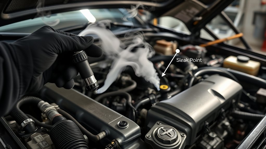 diagnosing toyota supra vacuum leak