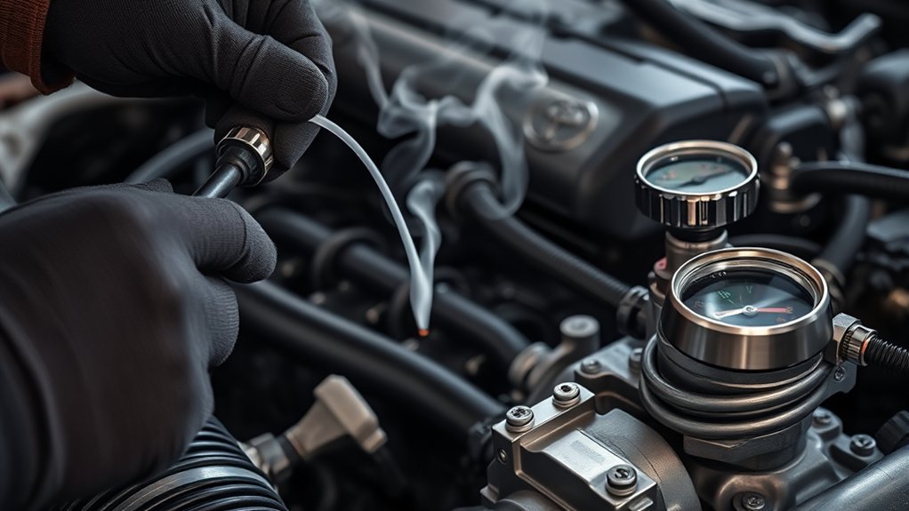 diagnosing toyota supra vacuum leaks