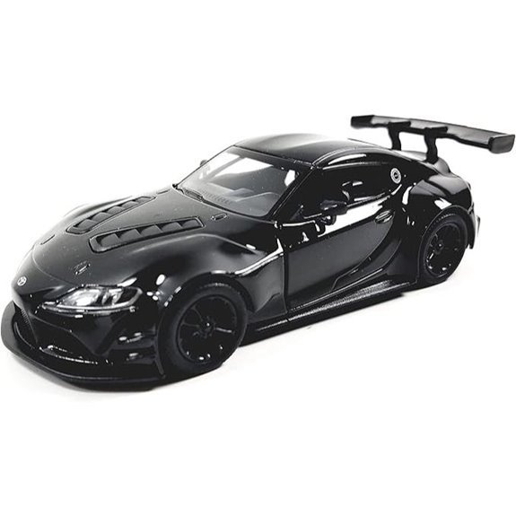 KiNSMART Toyota GR Supra Concept Racing Diecast Car