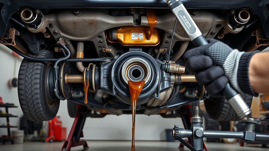 differential fluid change challenges