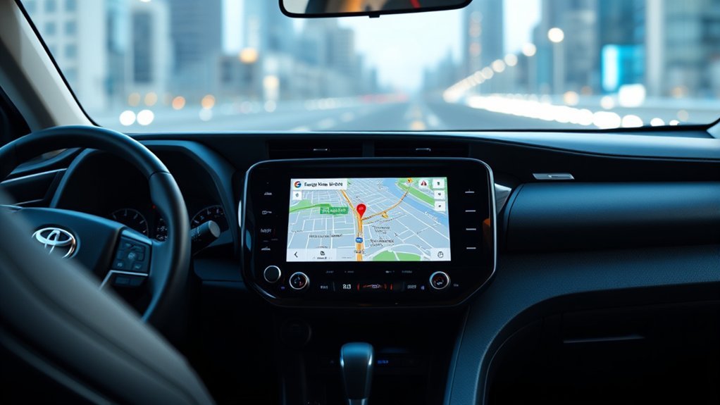 How To Display Google Map On Toyota RAV4