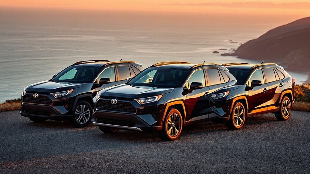 diverse rav4 trim options