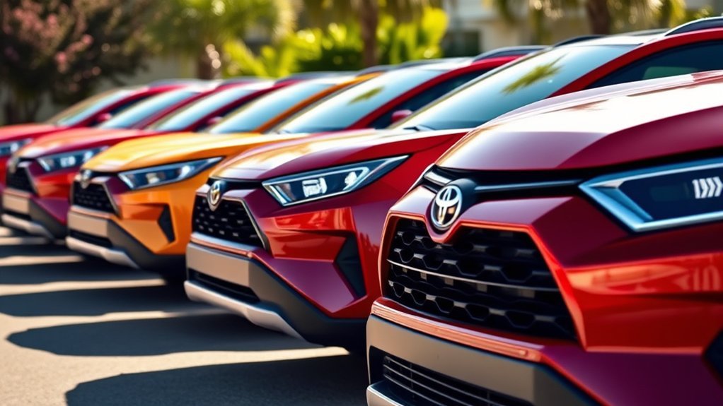 diverse rav4 trim options