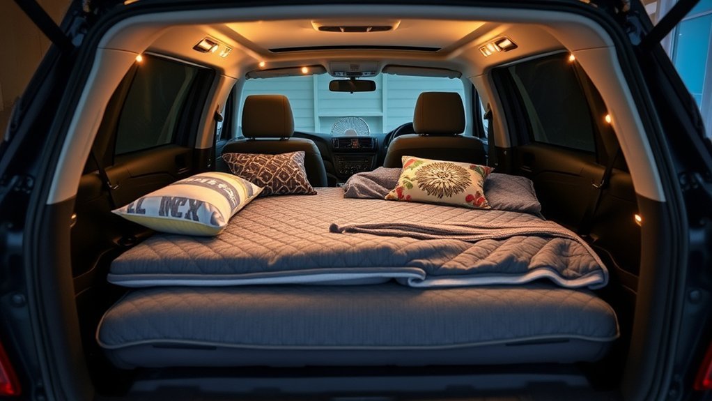 diy rav4 sleeping modifications