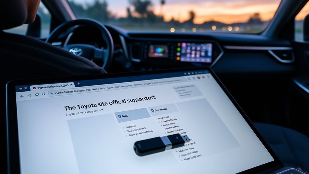 download toyota update files