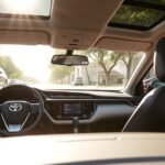 driving a toyota rav4