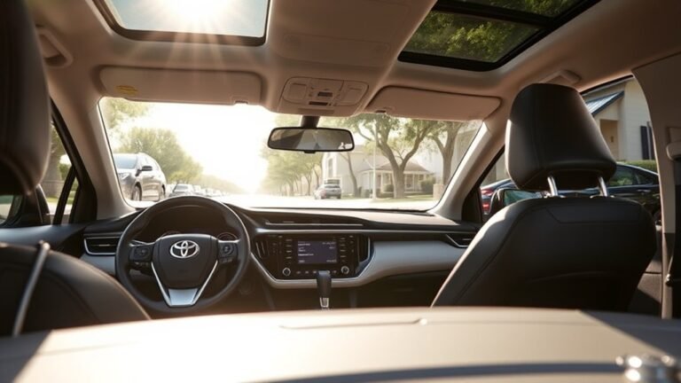 driving a toyota rav4