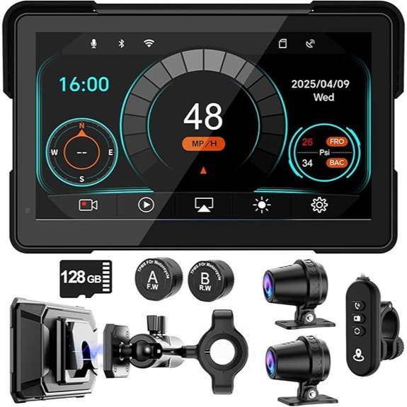 2026 LBW 7 Wireless GPS with Dual 2K Dash Cam