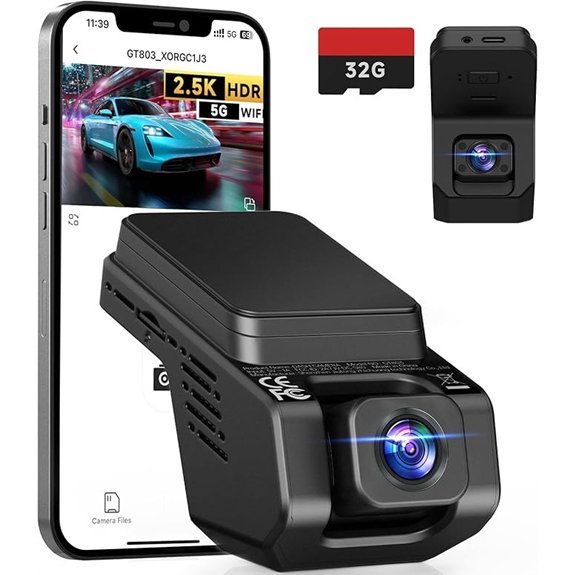 Dash Cam Front and Inside with Night Vision