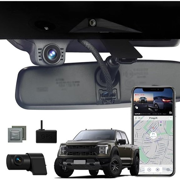 F-Series 4K Dash Cam Dual Front-Rear (S117D)