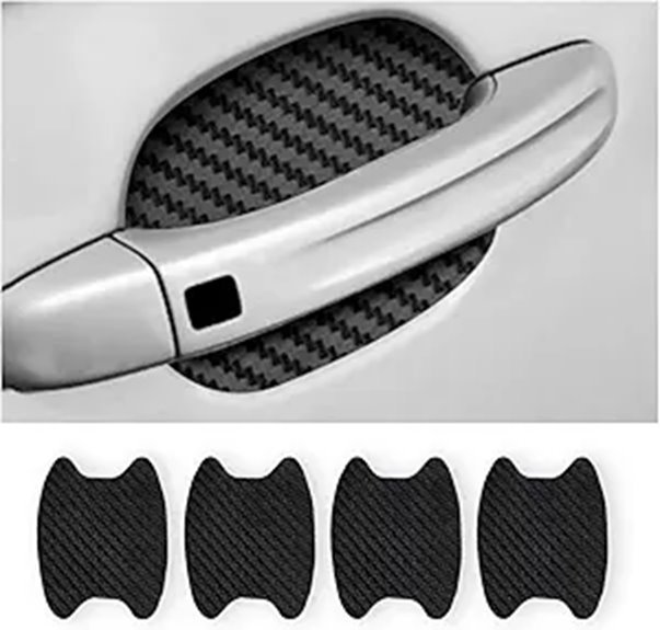 Carbon Fiber Car Door Cup Protectors (4PCS)