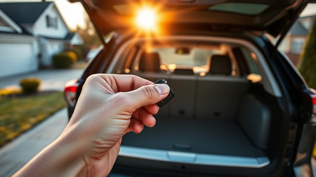 effortless trunk access feature