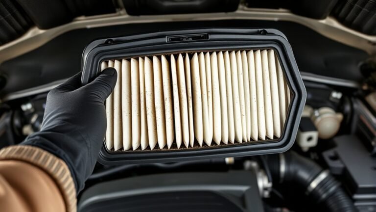 engine air filter replacement