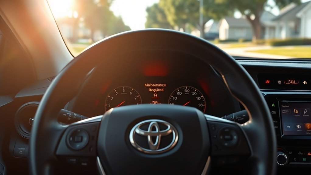 engine maintenance alert significance