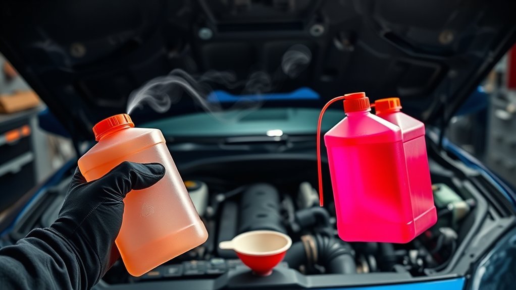 engine overheating and damage