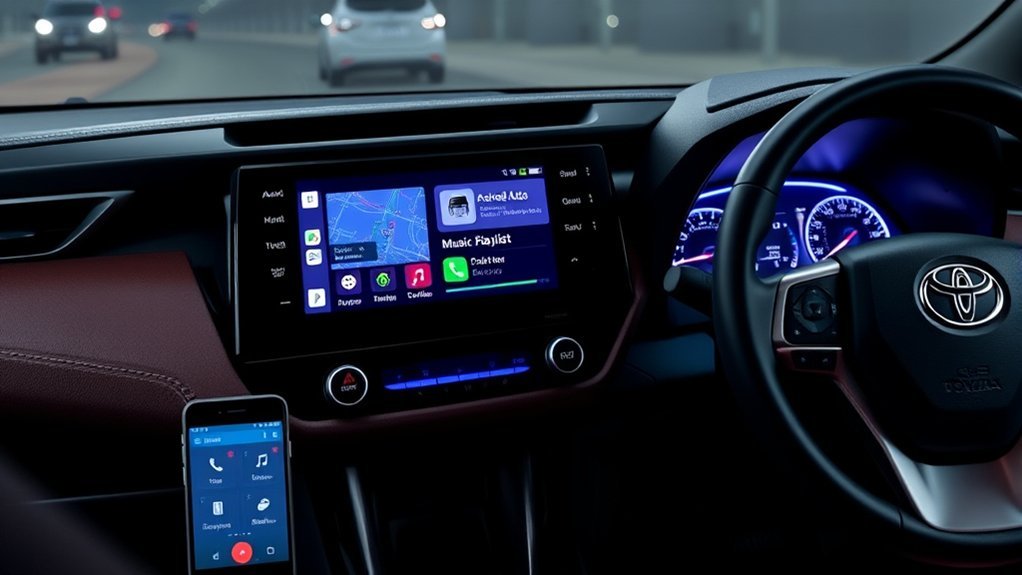 enhance driving with android auto