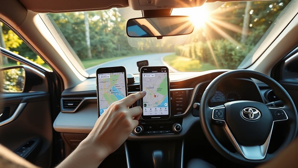 enhance driving with navigation apps