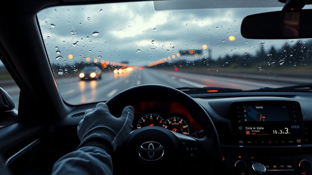 enhanced rain driving safety