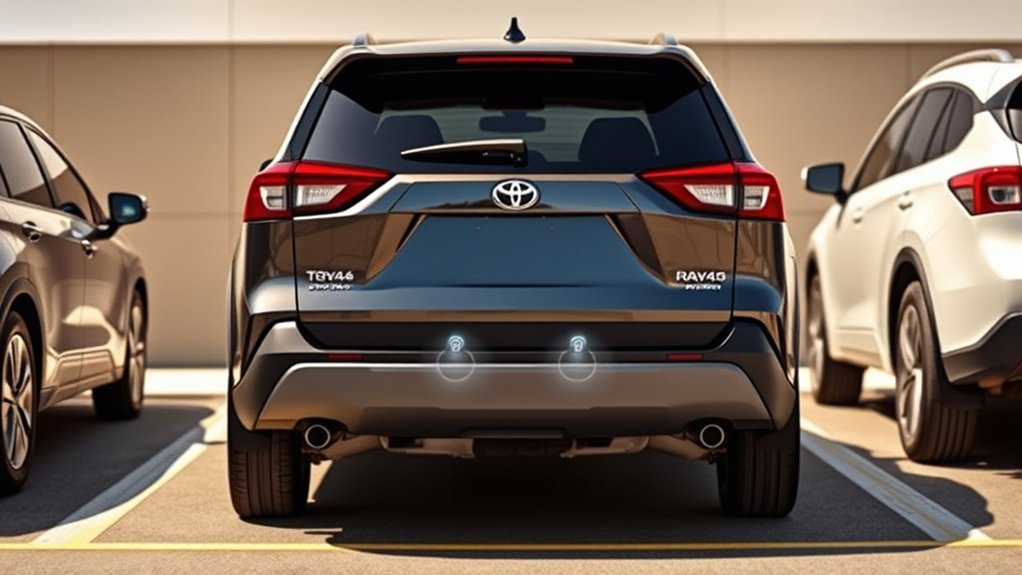 Enhanced reversing safety technology with rear cross traffic alert