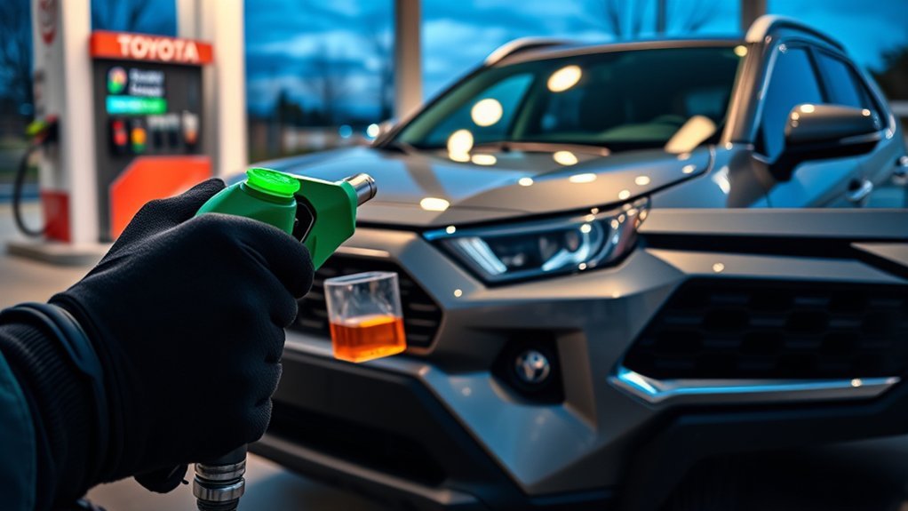 ethanol fuel blend selection