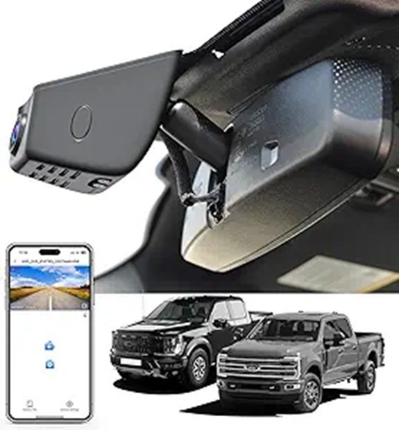 F150 4K Dash Cam (2018–2025) compatible models
