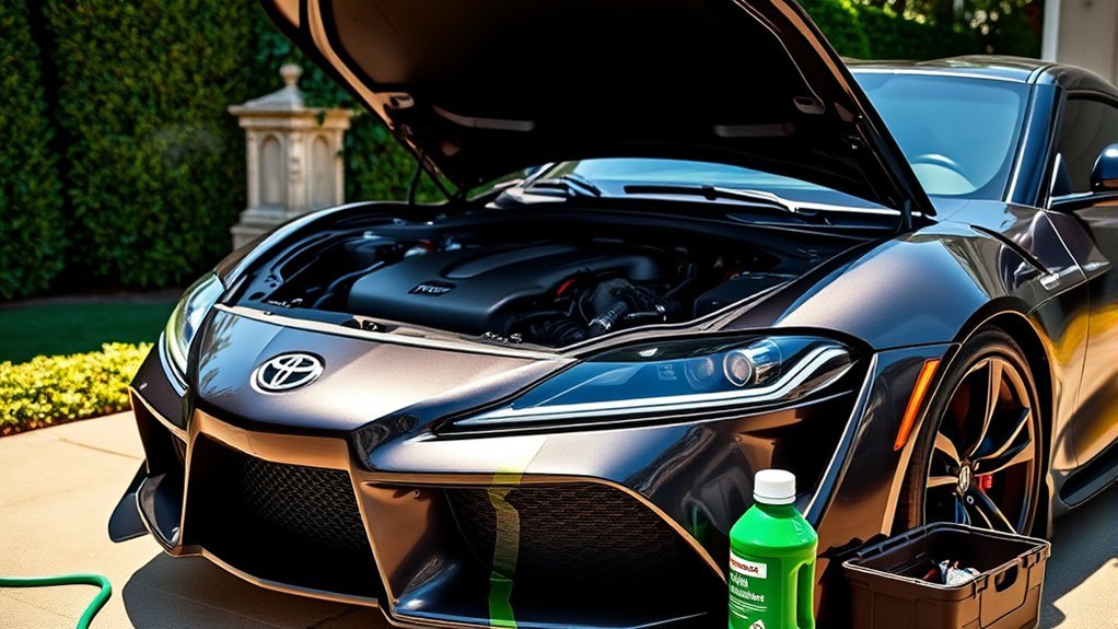 failing coolant identification and maintenance