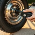 fast wheelbarrow tire inflator