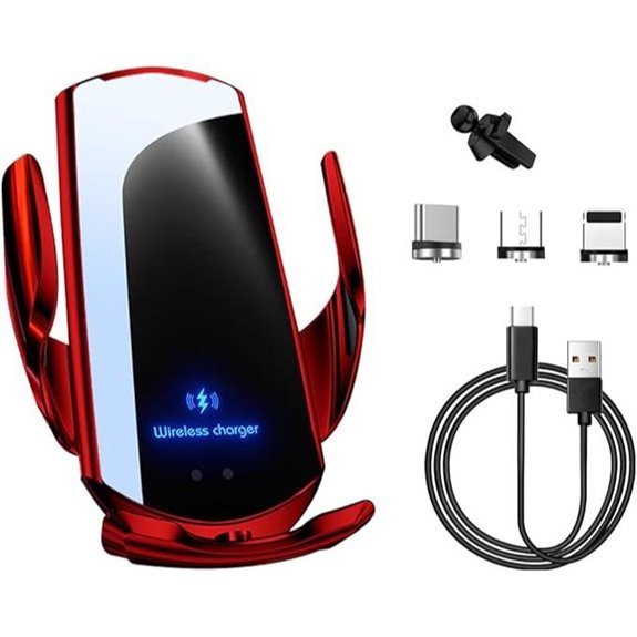 Wireless Car Charger Mount - 15W Fast Charging