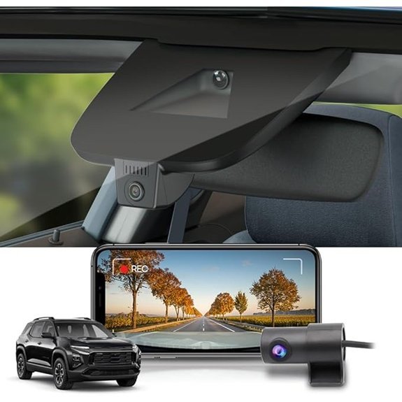 Fitcamx Dual Dash Cam for 2024–2025 Chevy Equinox EV