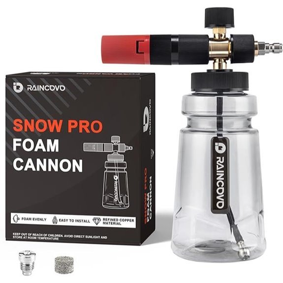 Foam Cannon for Pressure Washer and Car Wash