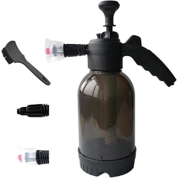 2L Car Wash Foam Spray Bottle with Nozzles