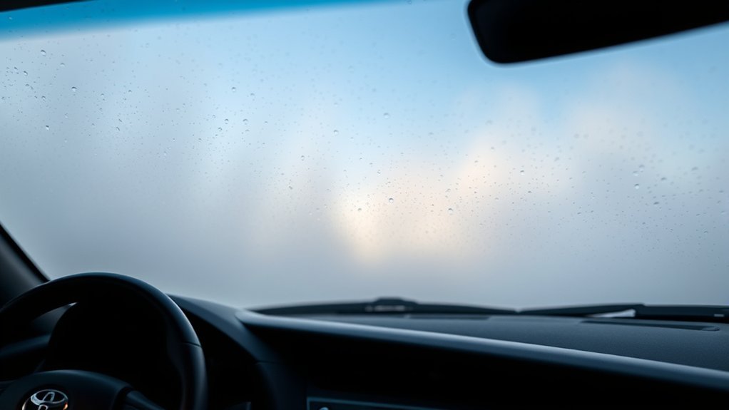 foggy windshields in supra