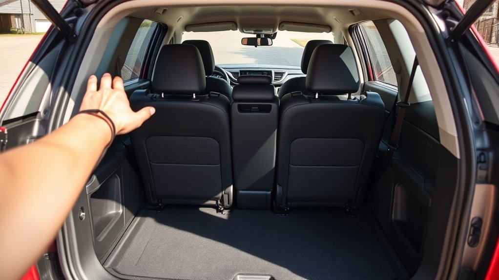 fold seats for cargo