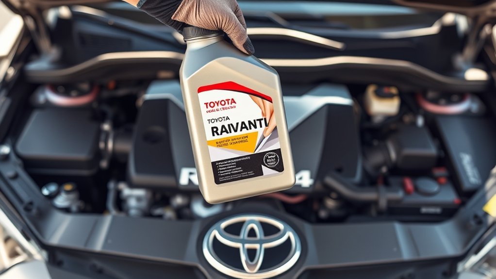 follow toyota s oil guidelines