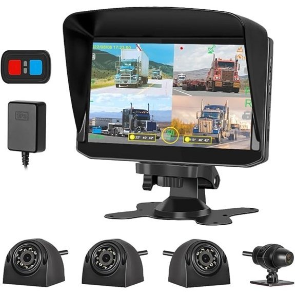 VSYSTO H7 4CH Truck Dash Camera System