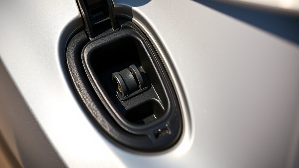 fuel door release mechanism