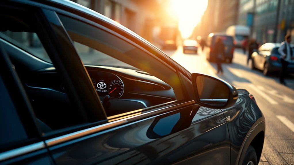 fuel saving engine shutdown feature