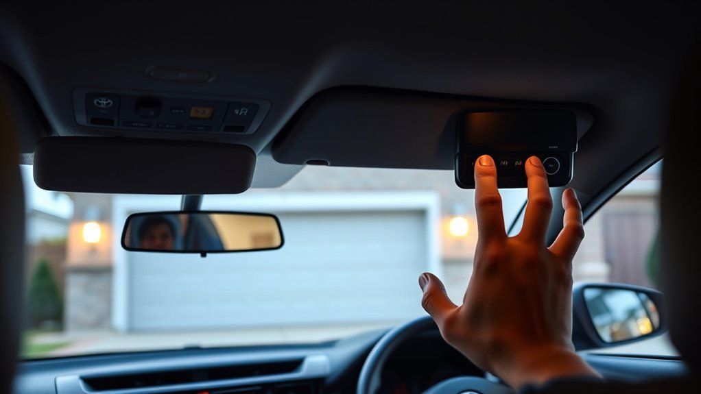 How To Set Up Garage Door Opener In Toyota RAV4