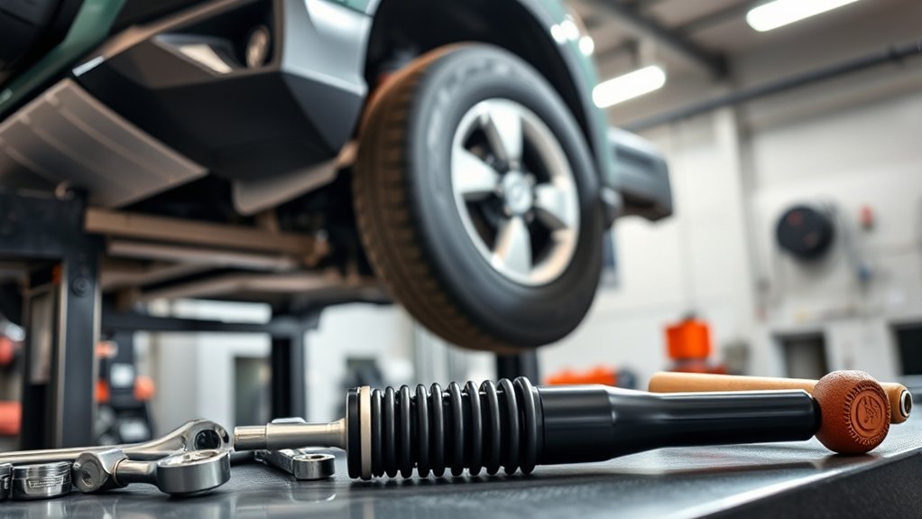 gather tools for shock absorbers