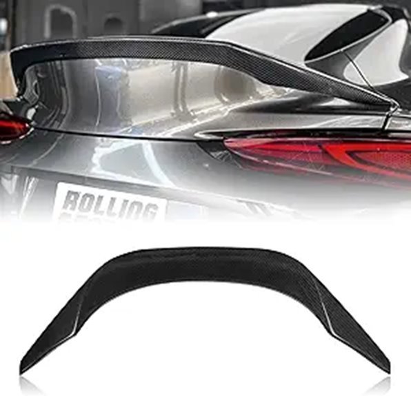 Real Carbon Fiber Trunk Spoiler for Toyota GR Supra