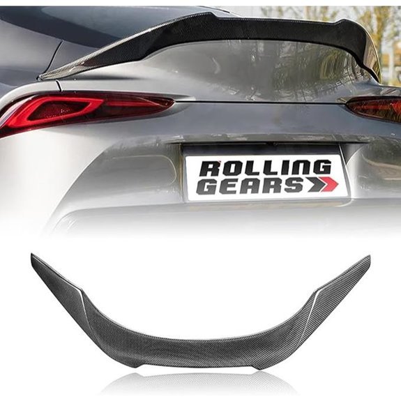 Real Carbon Fiber Trunk Spoiler for Toyota GR Supra